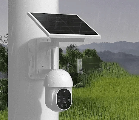 ⏰Sale 49% OFF - Solar-Powered Simulated Surveillance Camera Street Light